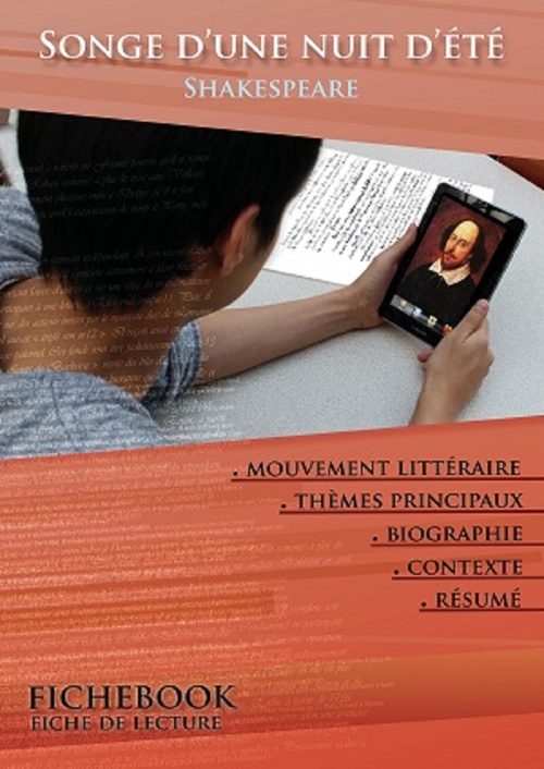 ebook cover of Fiche de lecture Songe d'une nuit d'été - Résumé détaillé et analyse littéraire de référence, by Shakespeare