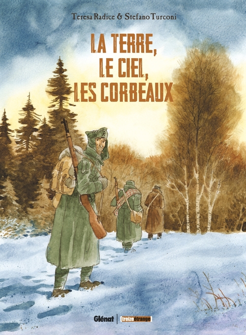 Couverture ebook de La Terre, le ciel, les corbeaux, de Stefano Turconi