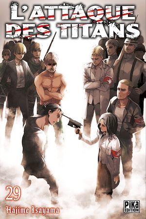 Couverture ebook de L'Attaque des Titans T29, de Hajime Isayama, Sylvain Chollet