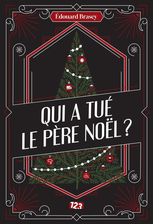 Couverture ebook de Qui a tué le Père Noël ?, de Édouard Brasey