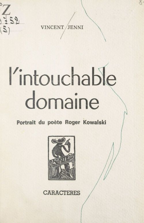 ebook cover of L'intouchable domaine, by Vincent Jenni