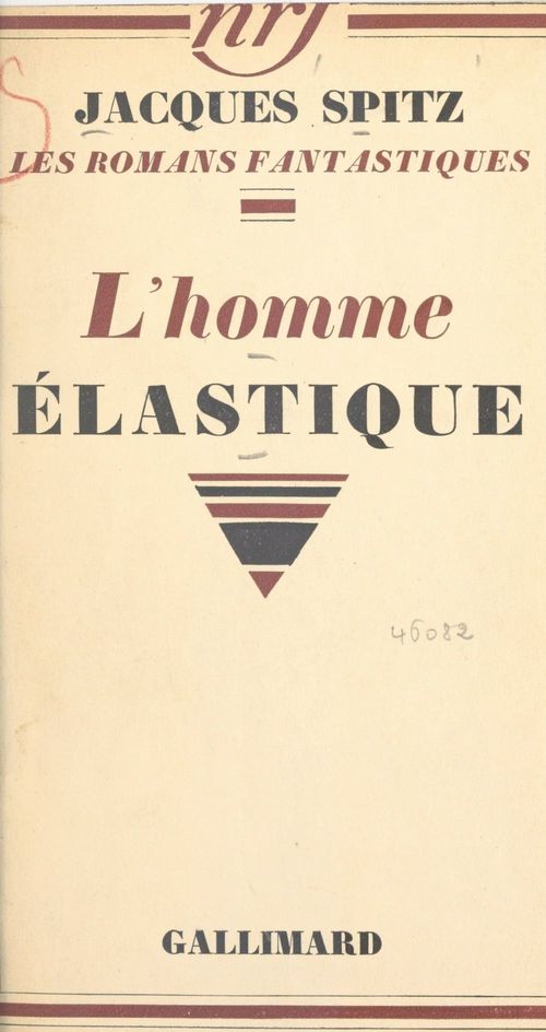 ebook cover of L'homme élastique, by Jacques Spitz