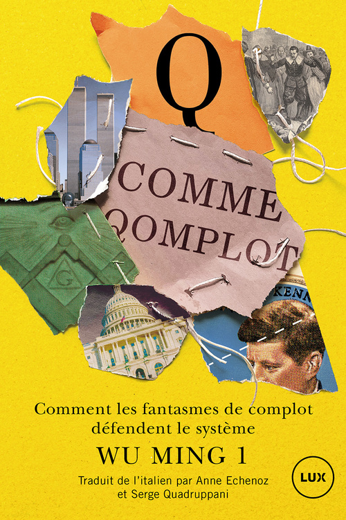 Couverture ebook de Q comme Qomplot, de Wu Ming 1