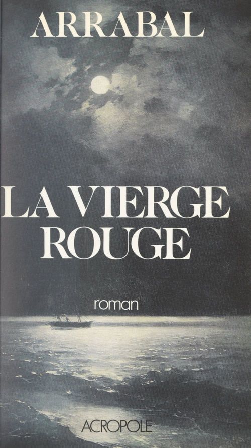 Couverture ebook de La vierge rouge, de Fernando Arrabal