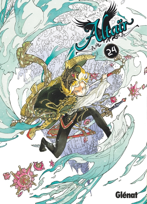 Couverture ebook de Altaïr - Tome 24, de Kotono Kato
