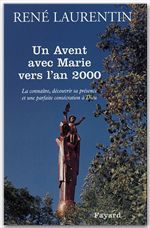 Couverture ebook de Un Avent avec Marie vers l'an 2000, de René Laurentin