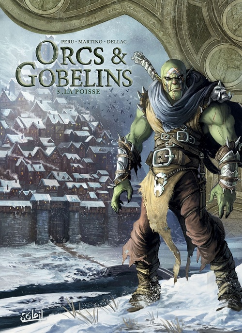 ebook cover of Orcs et Gobelins T05 - La Poisse, by Olivier Peru