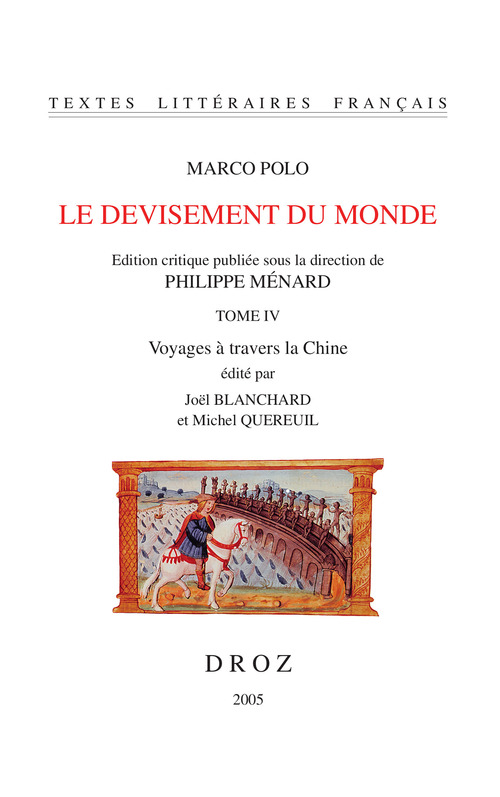 ebook cover of Le Devisement du monde, by Polo Marco
