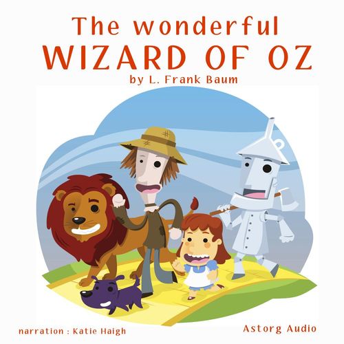 audiobook cover of The Wonderful Wizard of Oz, by L. Frank Baum