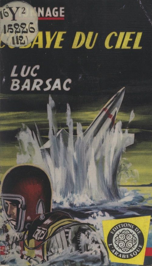 ebook cover of Cobaye du ciel, by Luc Barsac