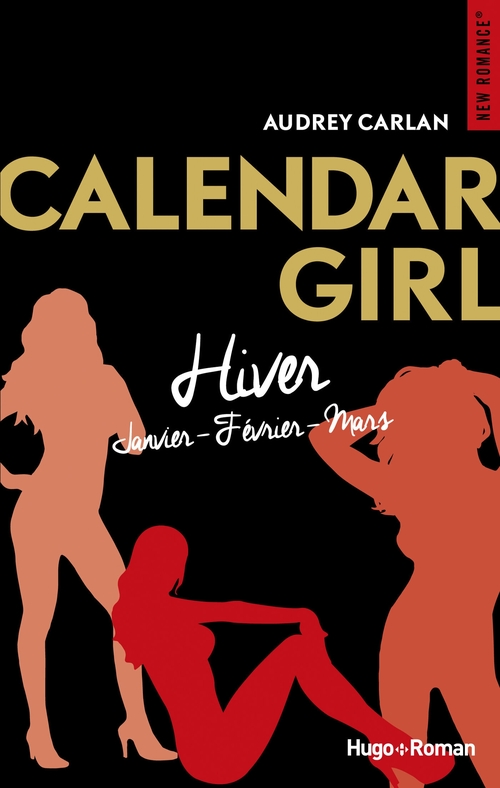 Couverture ebook de Calendar girls - Hiver (janvier-février-mars), de Audrey Carlan
