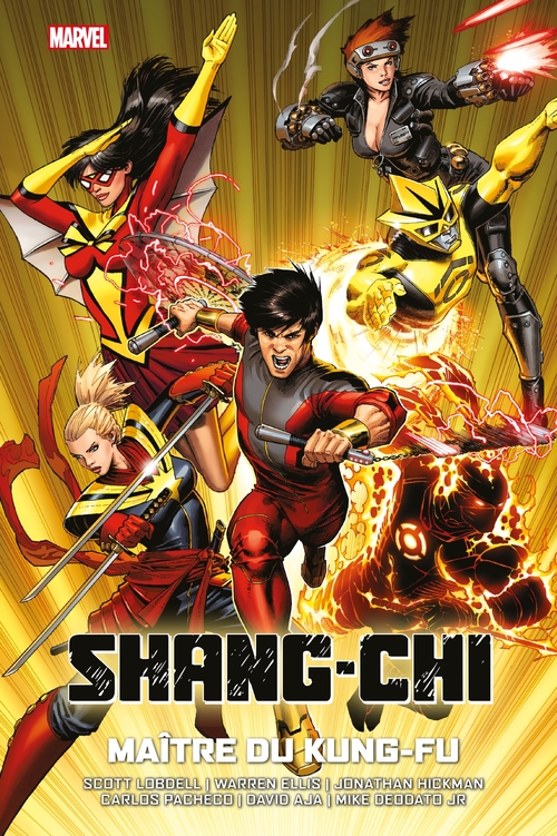 ebook cover of Shang-Chi : Maître du kung-fu, by Scott Lobdell, Warren Ellis, Jonathan Hickman