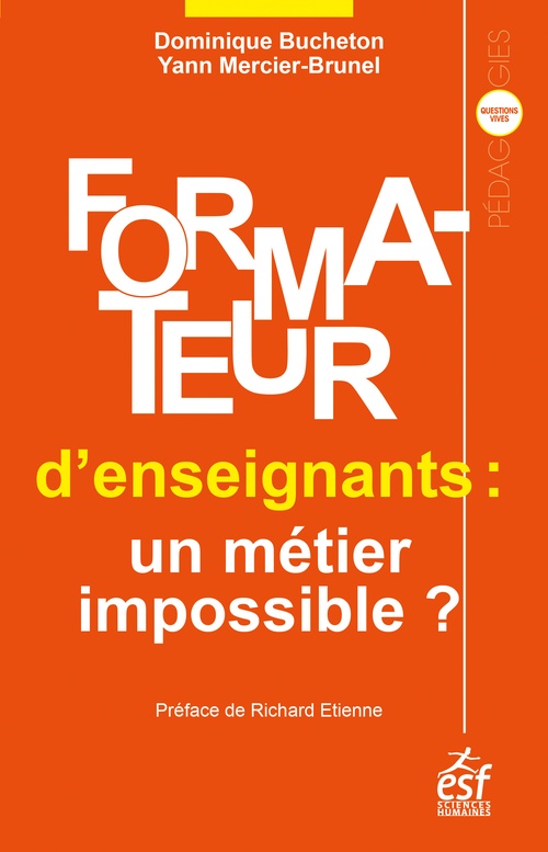 Couverture ebook de Formateur d'enseignants, un métier impossible ?, de Dominique Bucheton, Yann Mercier-Brunel