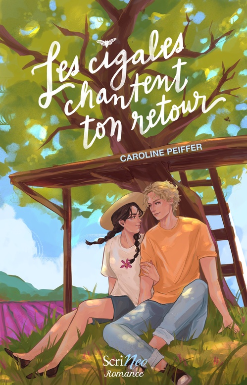 Couverture ebook de Les cigales chantent ton retour, de Caroline Peiffer