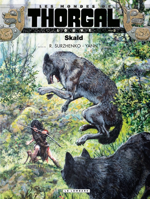 Couverture ebook de Louve - tome 5 - Skald, de Roman Surzhenko, Yann