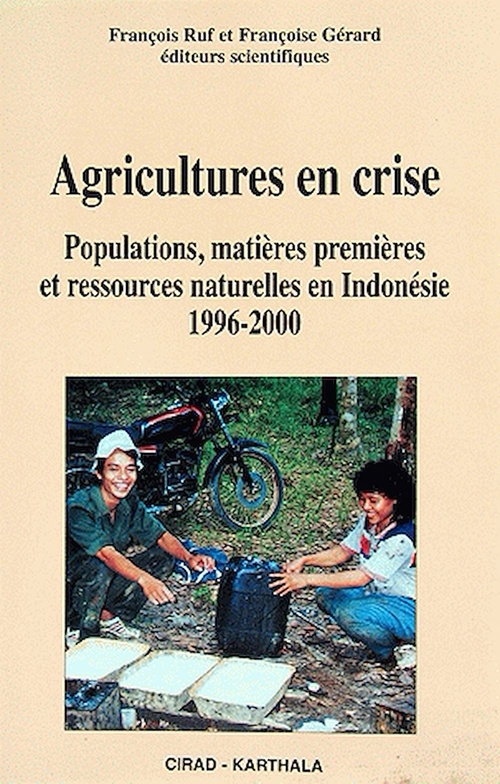 Couverture ebook de Agricultures en crise, de Françoise Gérard, François Ruf