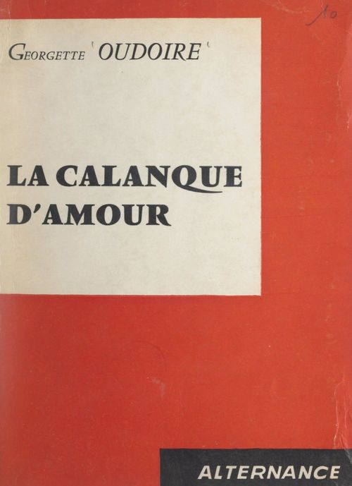 Couverture ebook de La calanque d'amour, de Georgette Oudoire