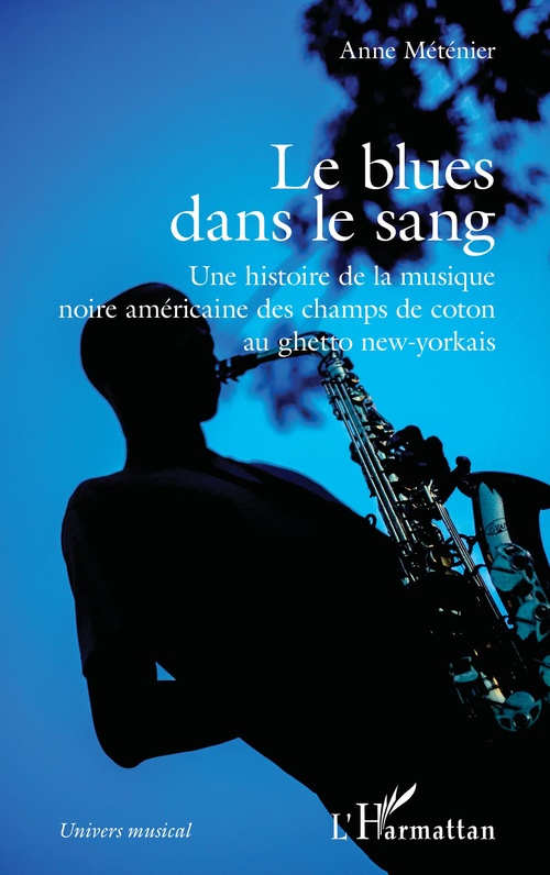 Couverture ebook de Le blues dans le sang, de Anne Méténier