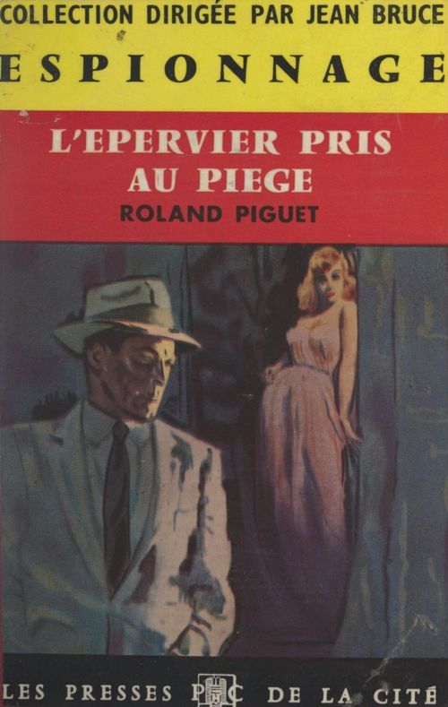 Couverture ebook de L'épervier pris au piège, de Roland Piguet