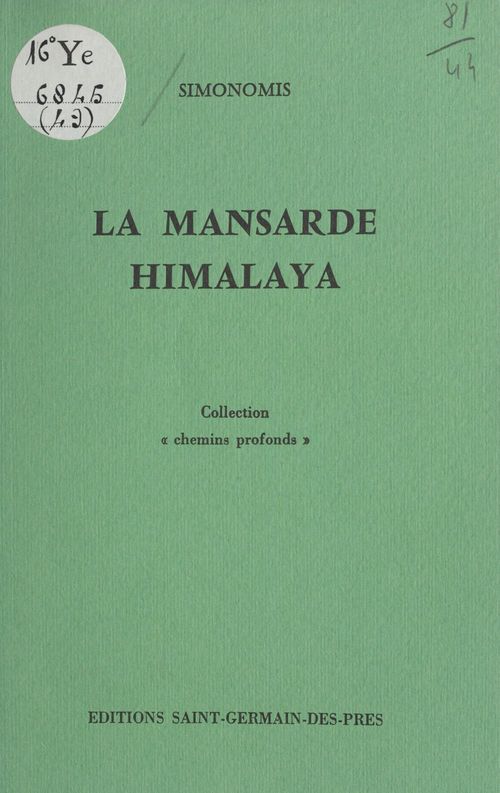 ebook cover of La Mansarde Himalaya, by Simonomis
