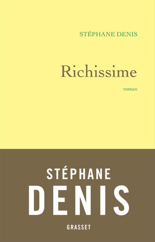 Couverture ebook de Richissime, de Stéphane Denis