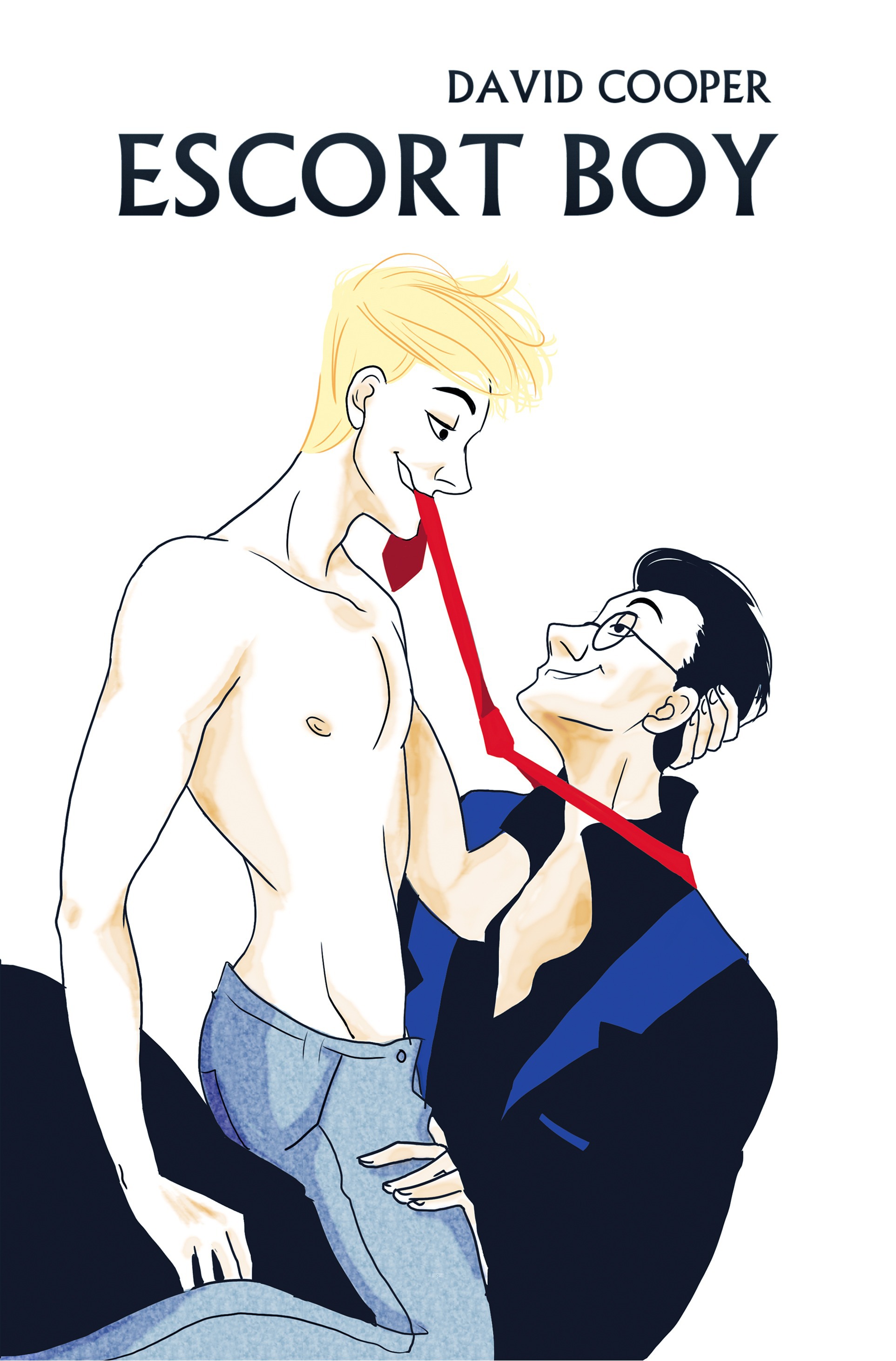 ebook cover of Escort Boy (Roman gay, livre gay), by David Cooper