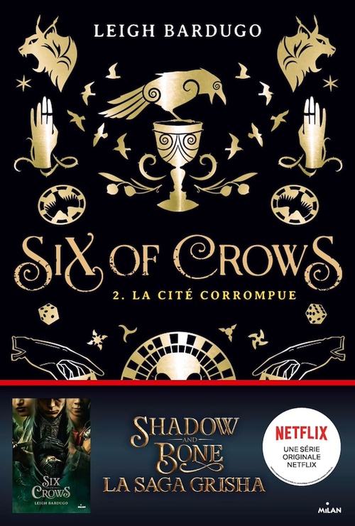 Couverture ebook de Six of crows, Tome 02, de Leigh Bardugo