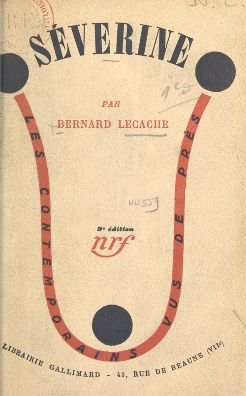 Couverture ebook de Séverine, de Bernard Lecache