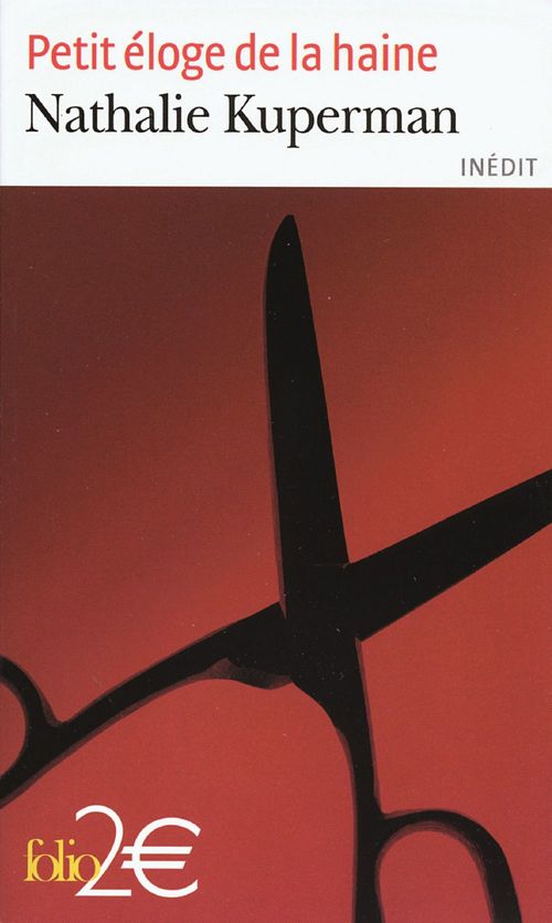 Couverture ebook de Petit éloge de la haine, de Nathalie Kuperman