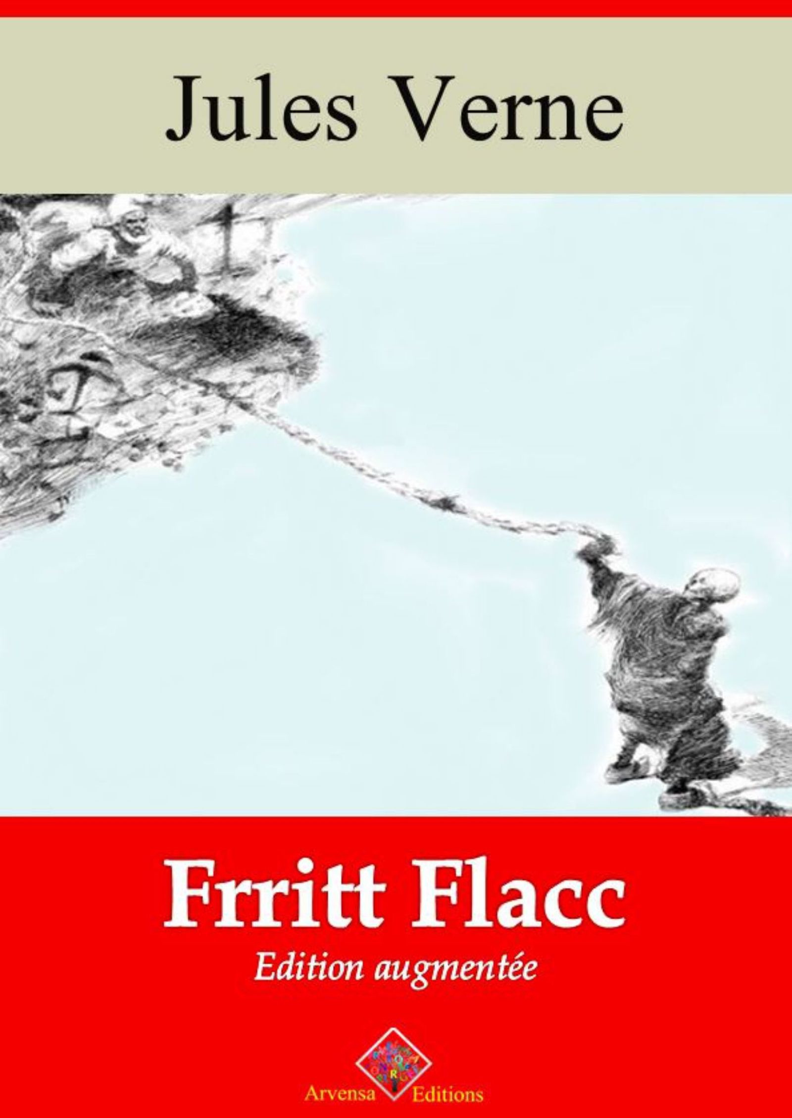 Couverture ebook de Frritt Flacc - suivi d'annexes, de Jules Verne