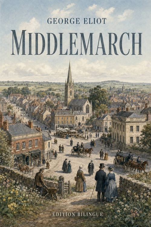 Couverture ebook de Middlemarch, de George Eliot