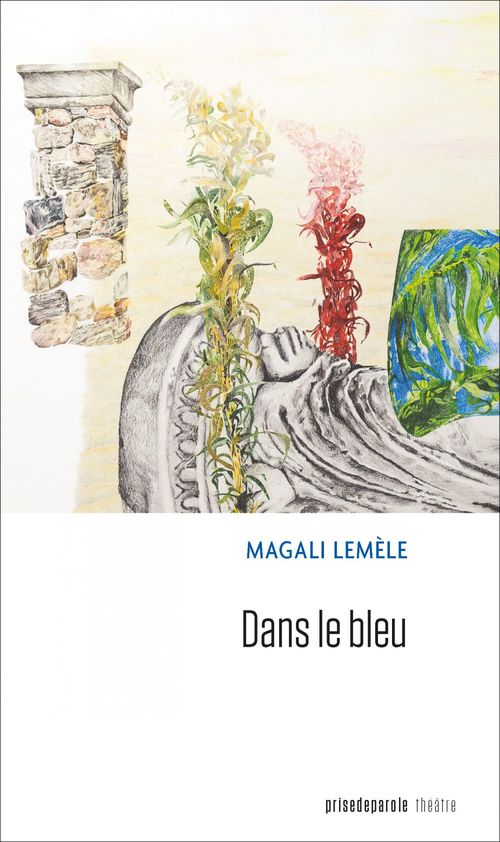 ebook cover of Dans le bleu, by Lemele Magali