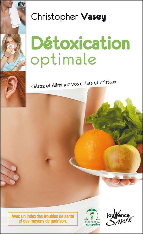 Couverture ebook de Détoxication optimale, de Christopher Vasey