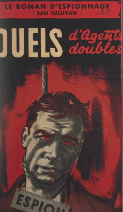 Couverture ebook de Duels d'agents doubles, de San Sullivan