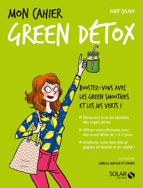 ebook cover of Mon cahier Green détox, by Dany Culaud