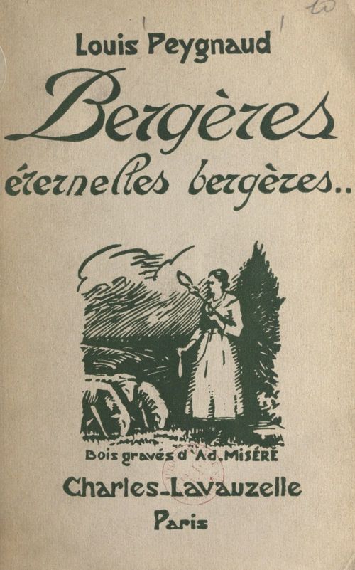 ebook cover of Bergères, éternelles bergères, by Louis Peygnaud