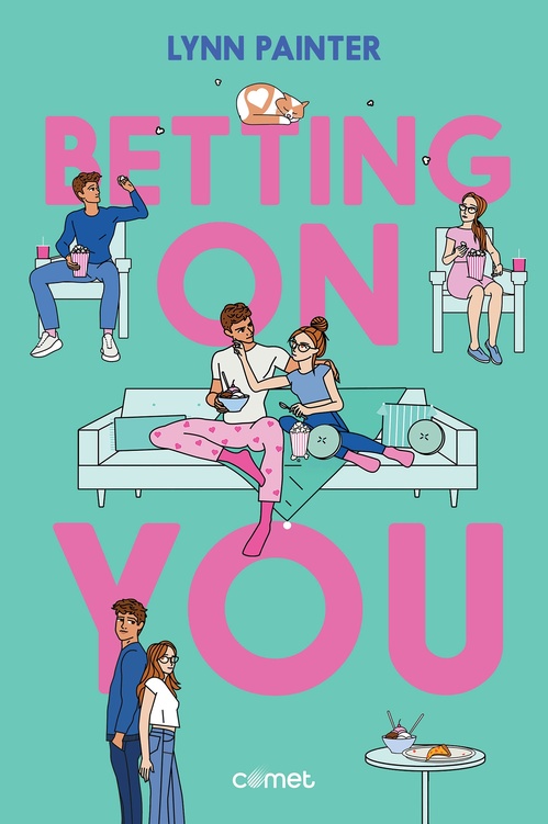 ebook cover of Betting on you, by Lynn Painter