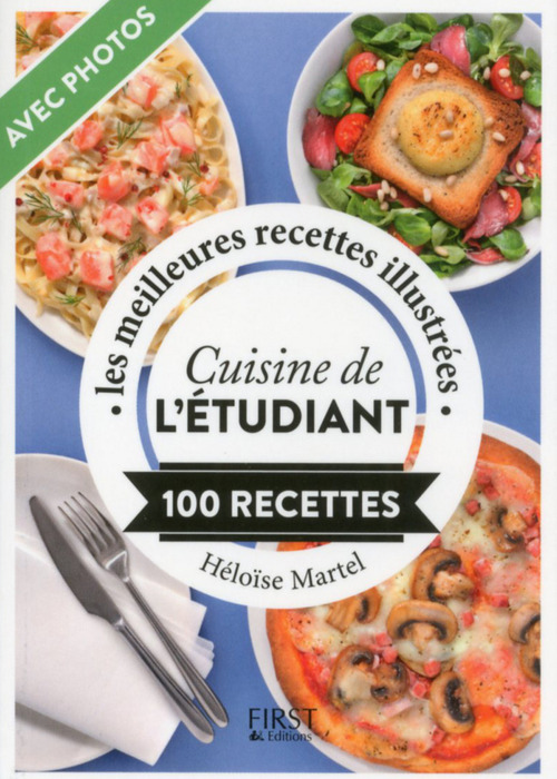 Couverture ebook de Petit Livre de - Cuisine de l'étudiant en 100 recettes, de Héloïse Martel