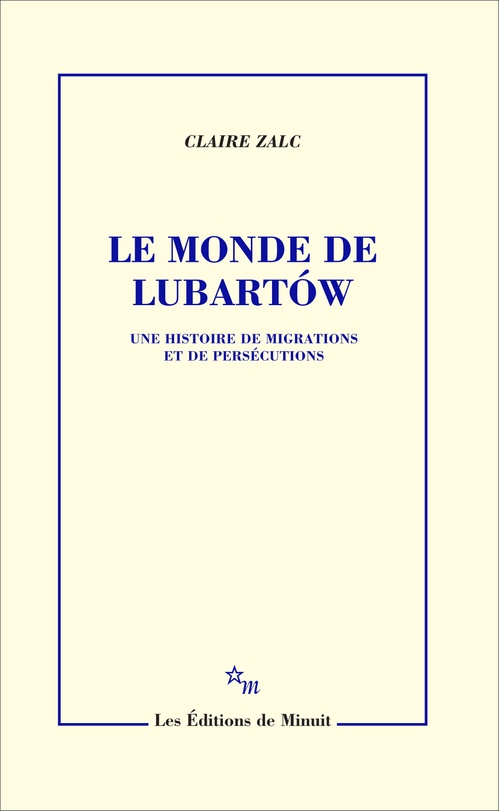 Couverture ebook de Le Monde de Lubartów, de Claire Zalc