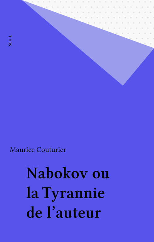 ebook cover of Nabokov ou la Tyrannie de l'auteur, by Couturier Maurice
