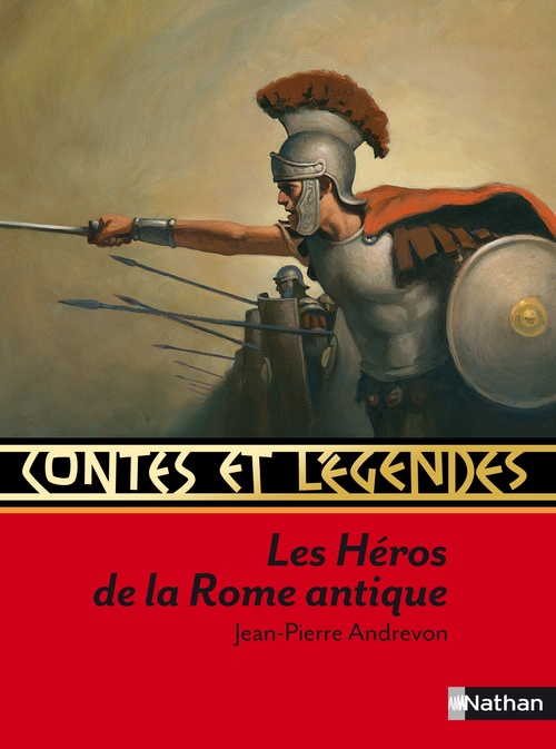 Couverture ebook de Contes et légendes:Les héros de la Rome antique, de Jean-Pierre Andrevon