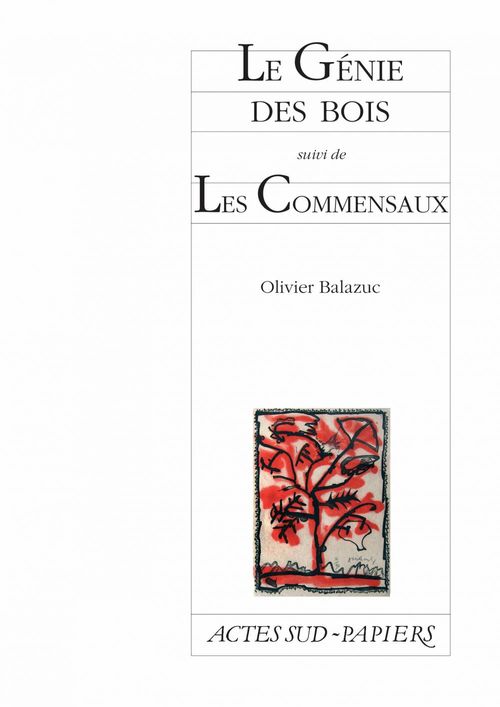 ebook cover of Le Génie des bois suivi de Les Commensaux, by Olivier Balazuc