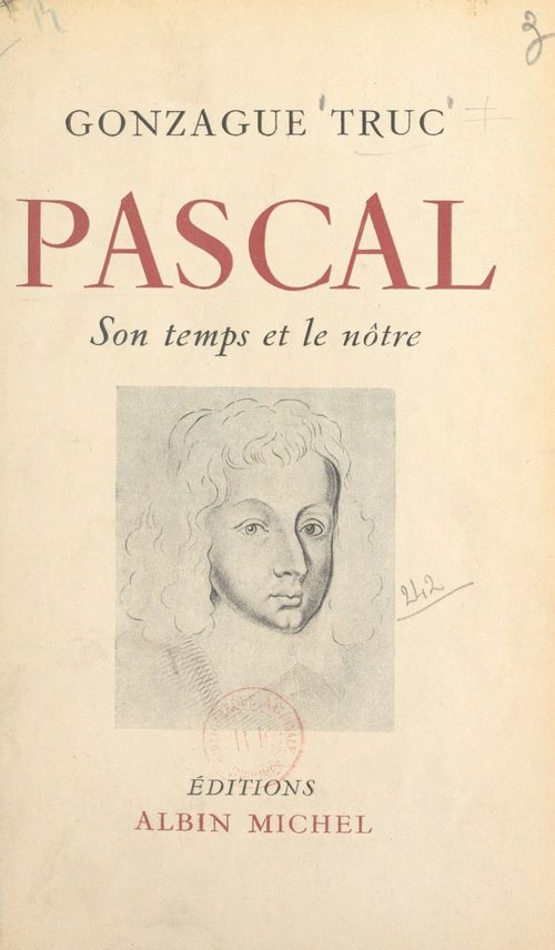 ebook cover of Pascal, by Gonzague Truc