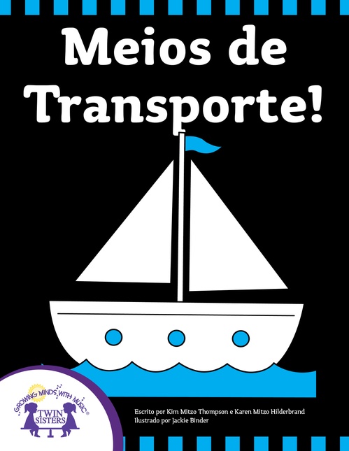 ebook cover of Meios de transporte, by Kim Mitzo Thompson, Karen Mitzo Hilderbrand