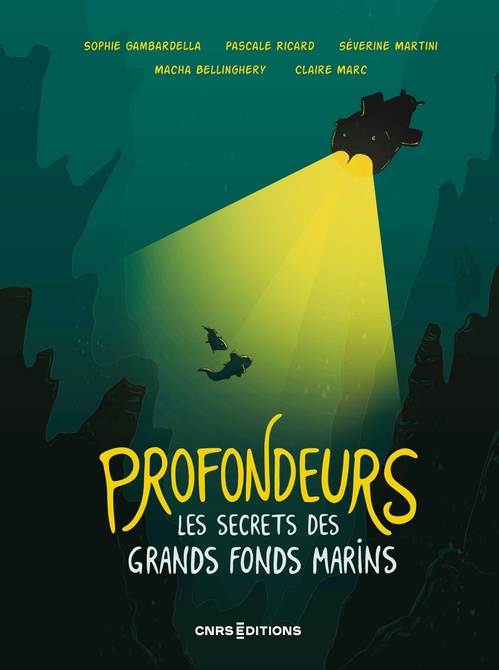 ebook cover of Profondeurs - Les secrets des grands fonds marins, by Sophie Gambardella, Severine Martini, Pascale Ricard, . Macha, Claire Marc