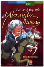 ebook cover of La vie galopante d'Alexandre Dumas, by Daniel Zimmermann