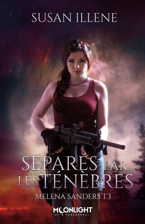 Couverture ebook de Séparés par les Ténèbres, de Melena Sanders