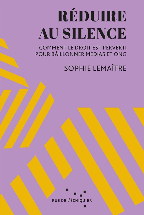 ebook cover of Réduire au silence, by Sophie Lemaître