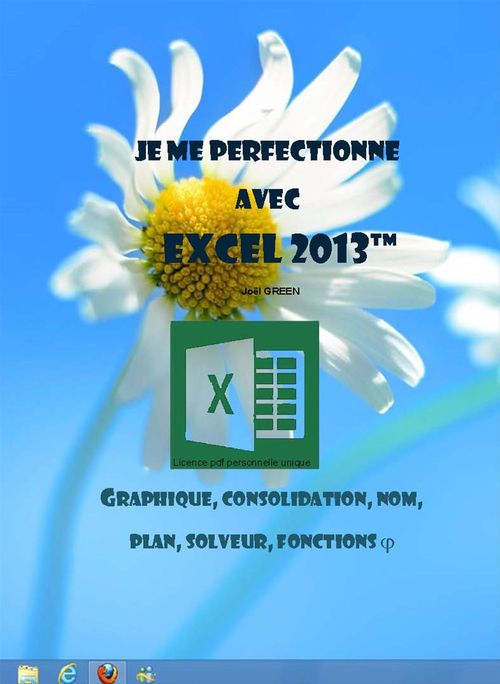 ebook cover of Je me perfectionne avec Excel 2013 - Gestion graphique, by Joel Green