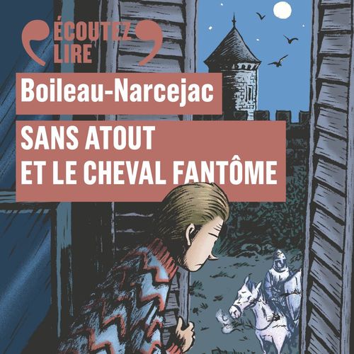Couverture audiobook de Sans Atout et le cheval fantôme, de Boileau-Narcejac